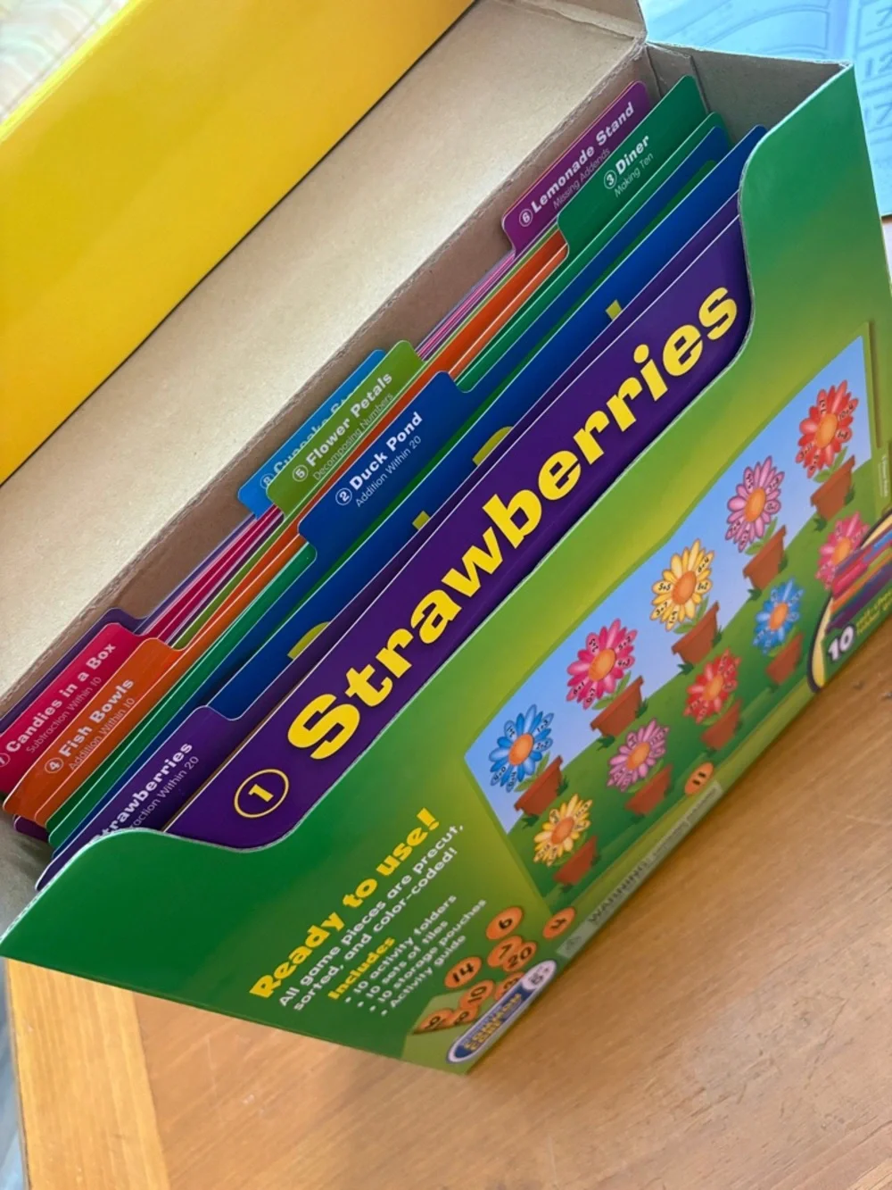 Lakeshore File Folder Games Addition And Subtraction For Grades K & 1